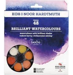 Koh-ı-noor Hardmuth 48 Renk Parlak Suluboya